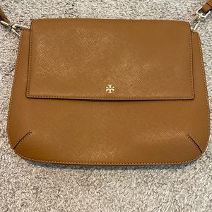 Tory Burch cognac crossbody